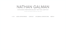 Tablet Screenshot of nathantattoos.com